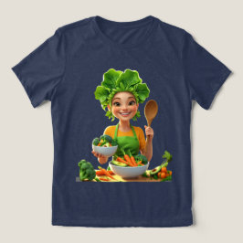 Plant-Powered Chef – Cooking with Kindness T Shirt