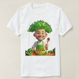 Plant-Powered Chef – Cooking with Kindness T Shirt