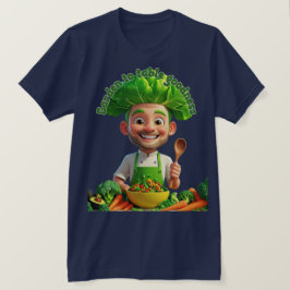 Plant-Powered Chef – Cooking with Kindness T Shirt