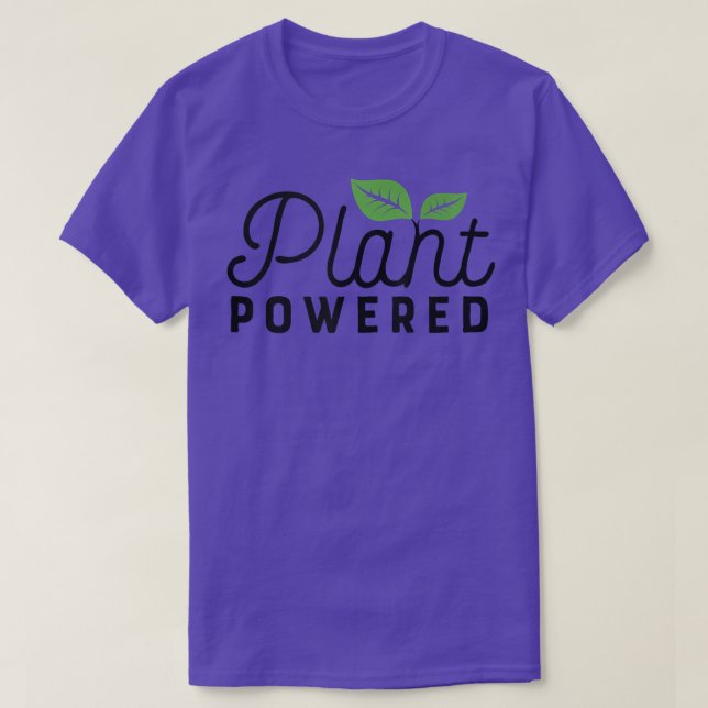 Plant Powny Gym Workout Vegetarian Vegan M T Shirt (Design framsida)