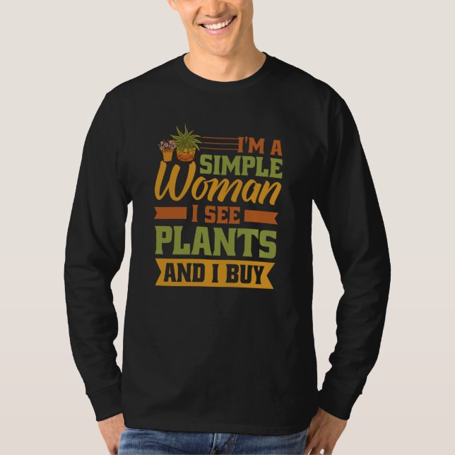 Plant Saying Plant Garden Friends  2 T Shirt (Framsida)