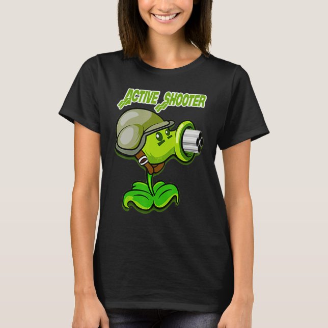 Plant   Shooter T Shirt (Framsida)