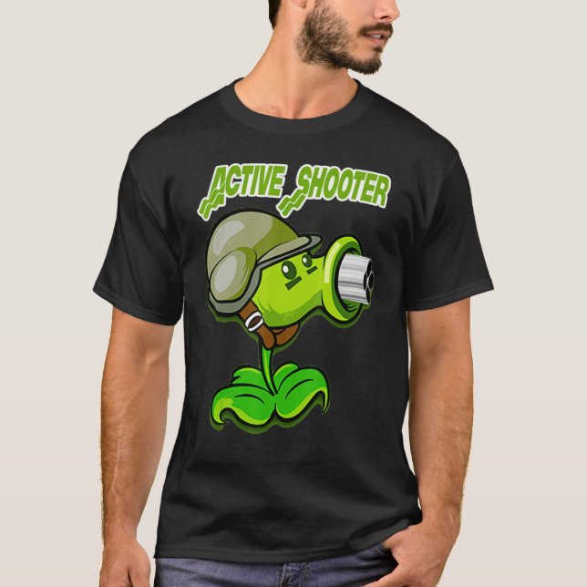 Plant   Shooter T Shirt (Framsida)