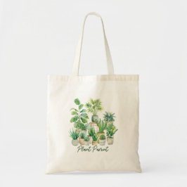 Plant Tote Bag, Plant Älskare Bag Tygkasse