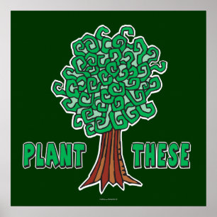 Plant Träd Poster