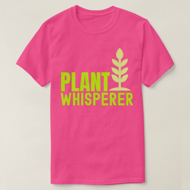 Plant Whisperer Garden Whisperer T Shirt (Design framsida)