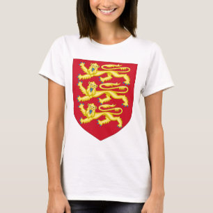Plantagenet kunglig vapensköld t shirt