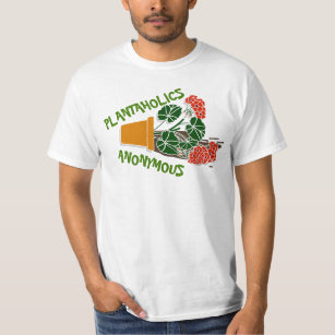 Plantaholics Anonymous Plant Älskare Gardner Humor T Shirt
