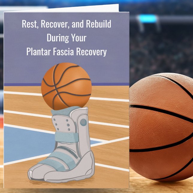 Plantar Fascia Recovery With Basketball  Kort (Skapare uppladdad)
