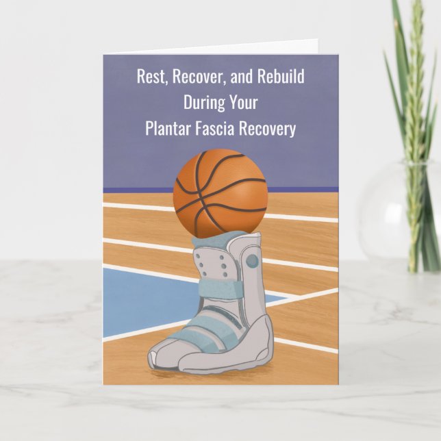 Plantar Fascia Recovery With Basketball  Kort (Framsida)