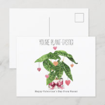 Plantastisk Houseplant Pun Classroom Valentine