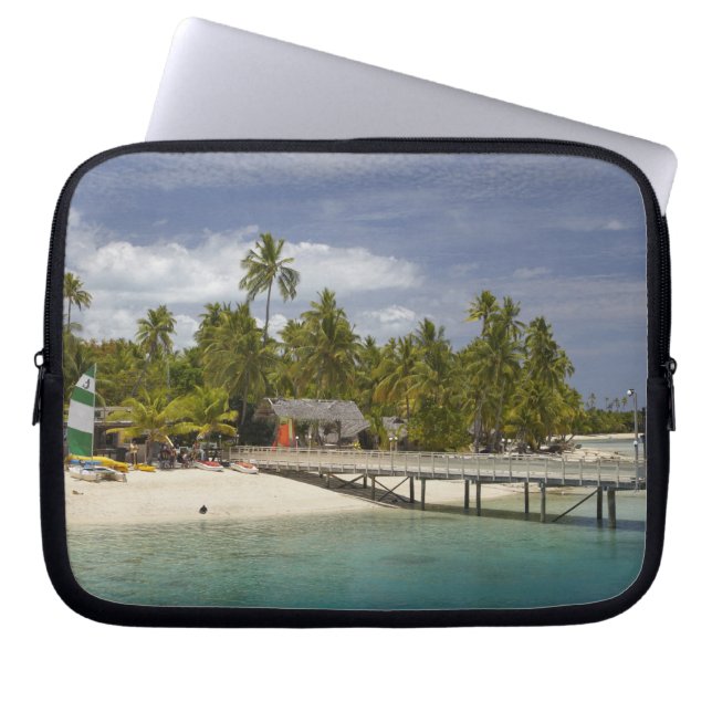 Plantation Island Resort, Malolo Lailai Laptop Sleeve (Framsidan)