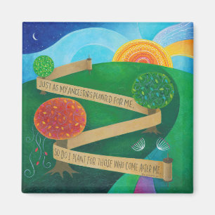 Plantera den Torah magneten Magnet