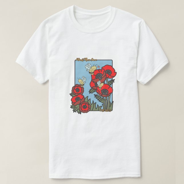 plantera dessa sparor av bina t shirt (Design framsida)