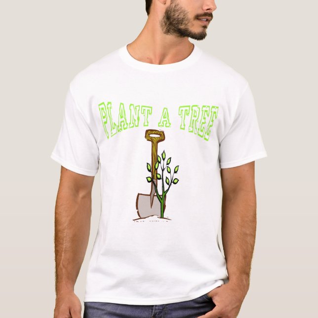 Plantera en Tree2 T Shirt (Framsida)