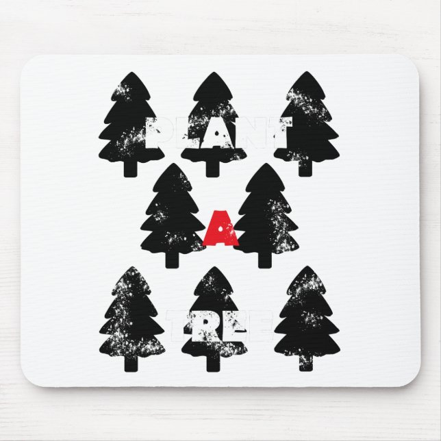 Plantera ett träd Mönster Musmatta (Framsidan)