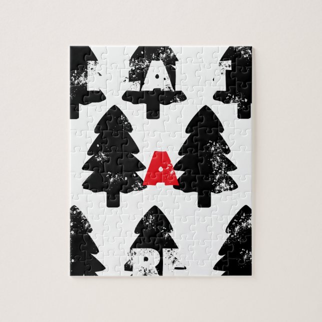 Plantera ett träd Mönster Pussel (Vertikal)