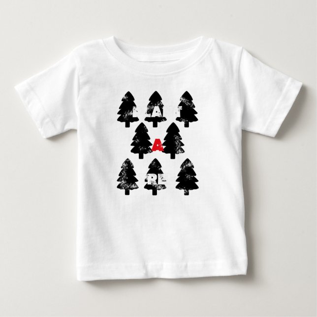 Plantera ett träd Mönster Tee (Framsida)