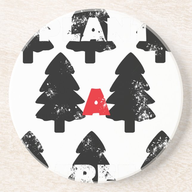 Plantera ett träd Mönster Underlägg (Framsidan)