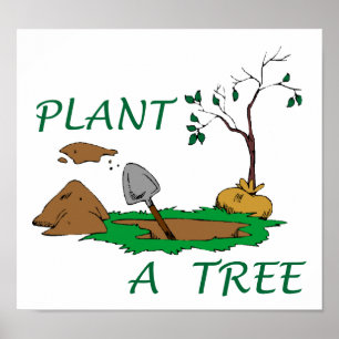 Plantera ett träd poster