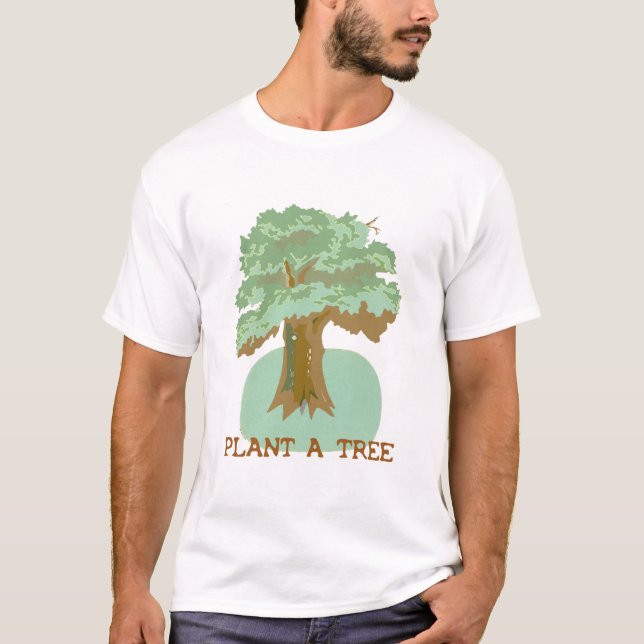 PLANTERA ETT TRÄD - SKJORTA T-SHIRT (Framsida)