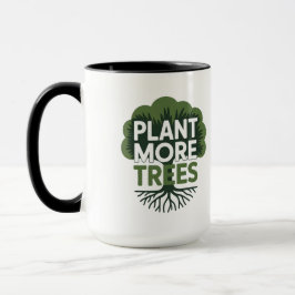 Plantera Fler Träd Ekologisk Miljöaktivism Mugg