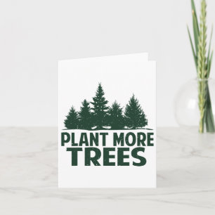 Plantera Fler Träd Jordens Dag Glad Arbor Day Plan Kort
