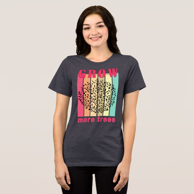 plantera fler träd t shirt (Framsida Full)