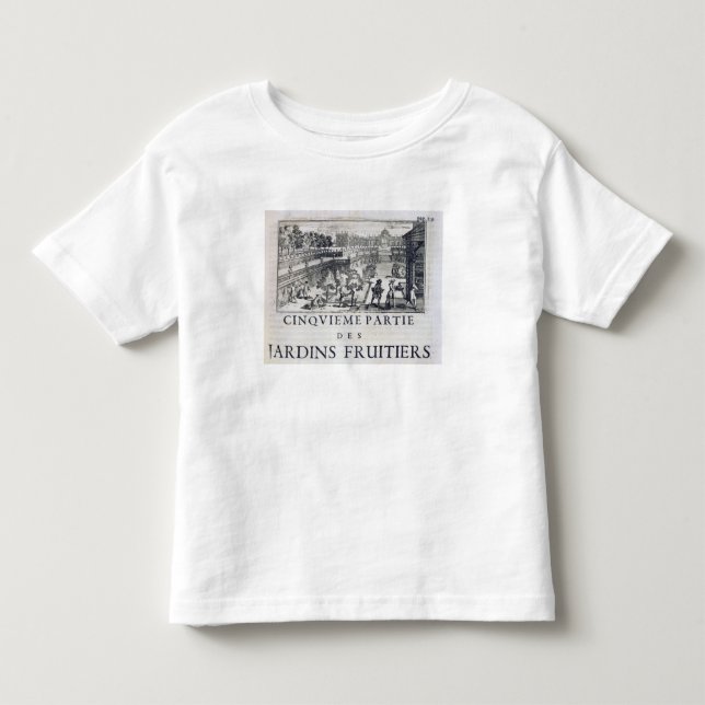 Plantera fruktträd, från 'Le Parfait Jardinier, Tee Shirt (Framsida)