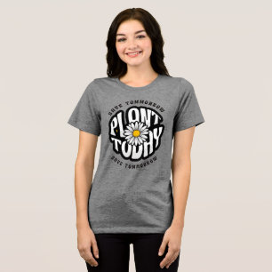 Plantera Idag Tusensköns Retrotypografi T Shirt