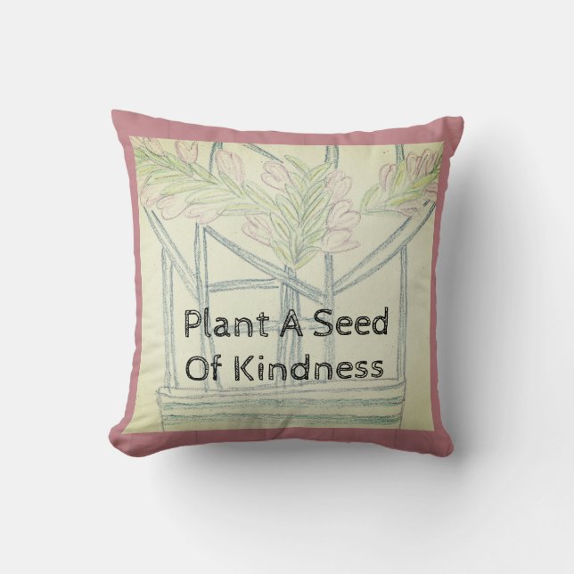 Plantera Vänlighet Kudde (Framsida)