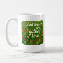 Plantera vänlighet och samla kärlek VAR VÄNLIG trä