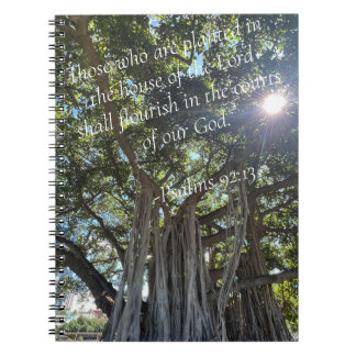 Planterad journal anteckningsbok