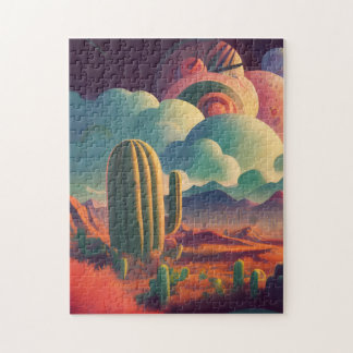 Plantercactus space psychedelic pussel