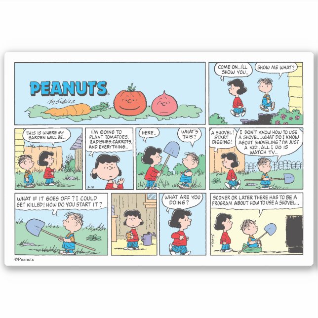 Plantering av köksväxter klistermärken (Framsida)