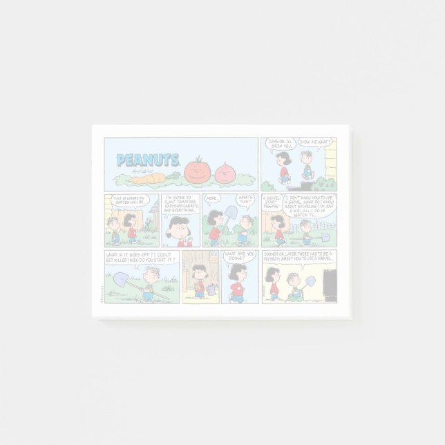 Plantering av köksväxter post-it block (Framsida)