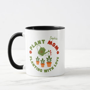 Plantering av Mamma med Personligen Kärlek Mugg