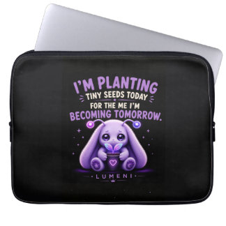 Plantering av små frön laptop fodral