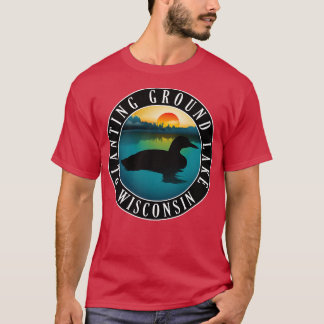 Planting Ground Sjö Wisconsin Loon T Shirt