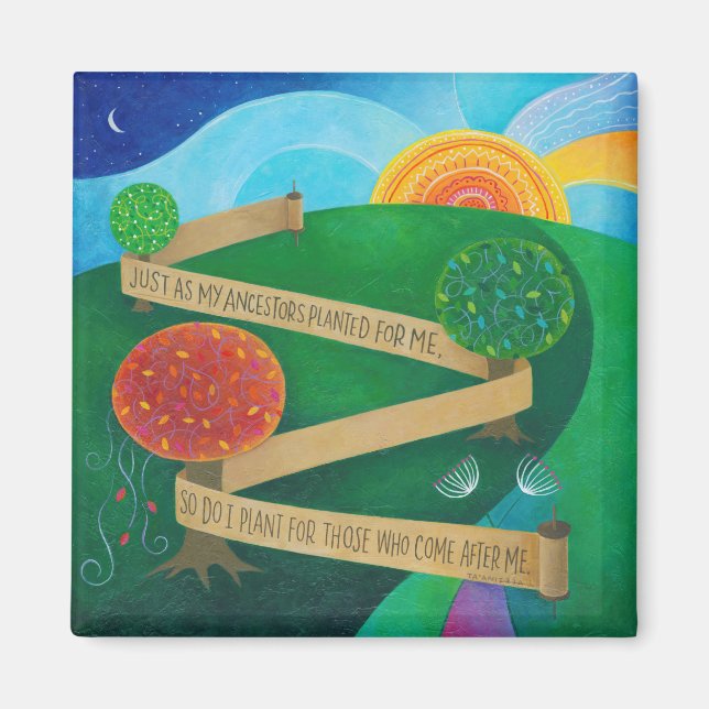 Planting Torah Magnet (Framsidan)