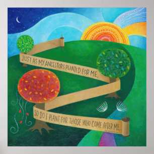 Planting Torah Poster