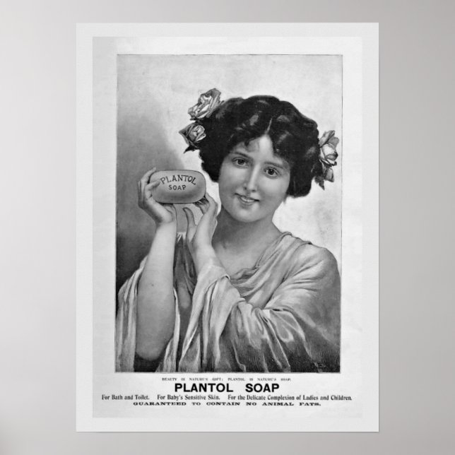 Plantol Soap Poster (Framsidan)