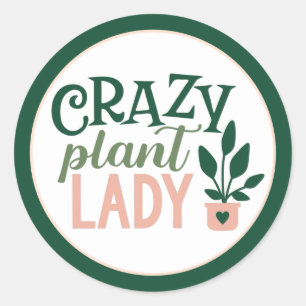 Plantor Garden Nature Sticker Runt Klistermärke
