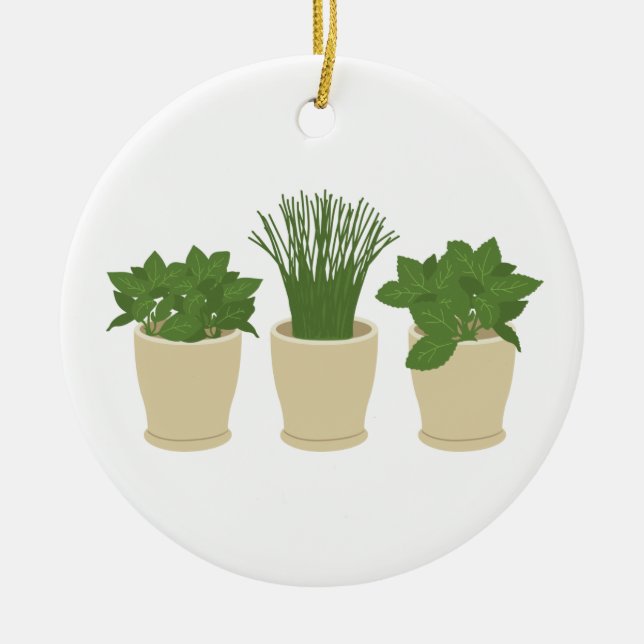 Plantor Julgransprydnad Keramik (Framsidan)