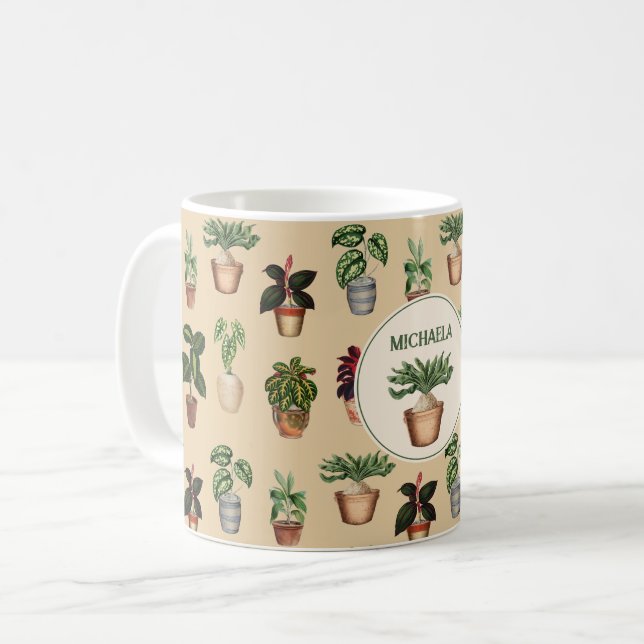 Plantor Terracotta Pots Namn Kaffemugg (Framsida vänster)