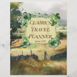 Plantsida för vattenfärgsbeteckning för landningss