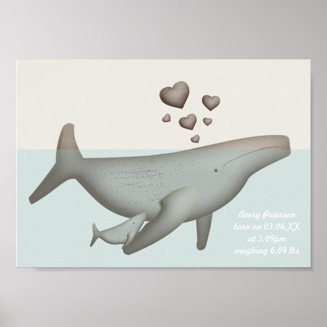 Plantskolor i baby poster (Framsidan)