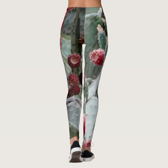 PlantsPhoto damasker Leggings (Baksida)