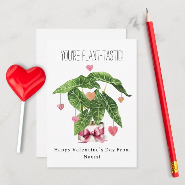 Planttastisk Pun Classroom Valentine (Skapare uppladdad)