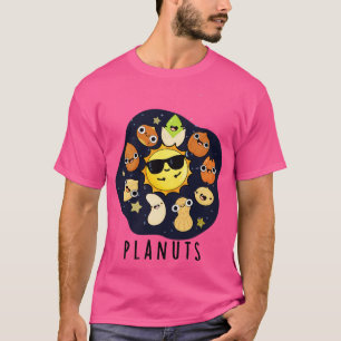 Planuts Funny Astronomy Nöt Pun 1 T Shirt